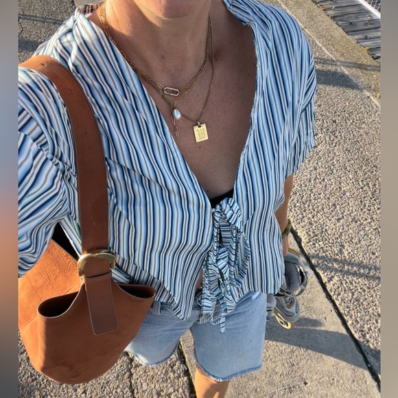 Striped blouse - Picture 1 of 2